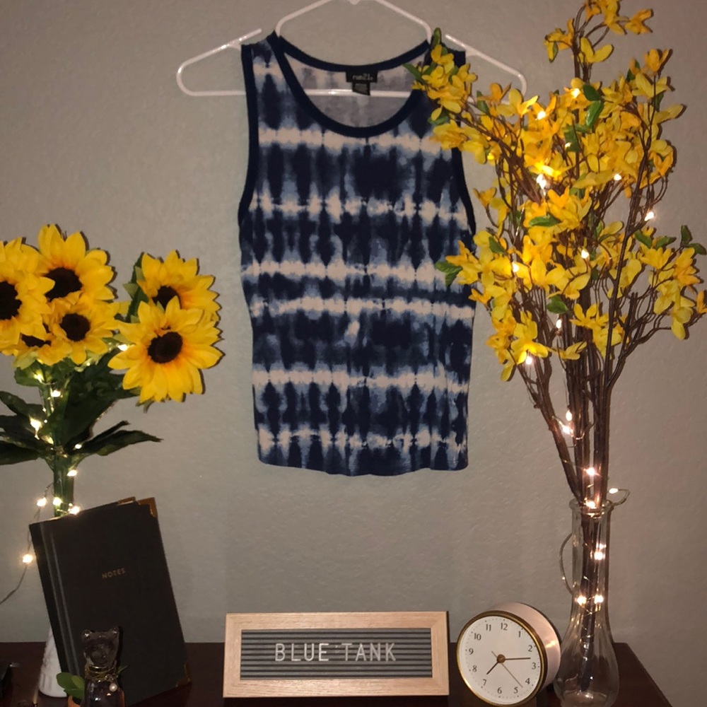 Blue Tank Top